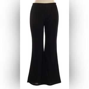 Suzanne Betro Black Flare Pants